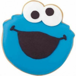 Sesame Street Cookie Monster & Elmo Cookie Cutter Set (2 Piece) | Sesame Street Party Supplies