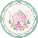 Floral Tea Party Small Plates (Pack of 8)