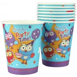 Giggle and Hoot Paper Cups (Pack of 8) | Giggle and Hoot Party Supplies