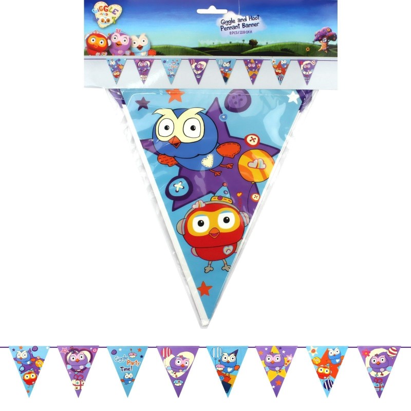 Giggle and Hoot Pennant Banner | Giggle and Hoot Party Supplies