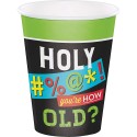Funny Adult Humour Large Paper Cups (Pack of 8)