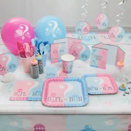 Gender Reveal Baby Shower Mini Centerpieces (Set of 4) | Discontinued