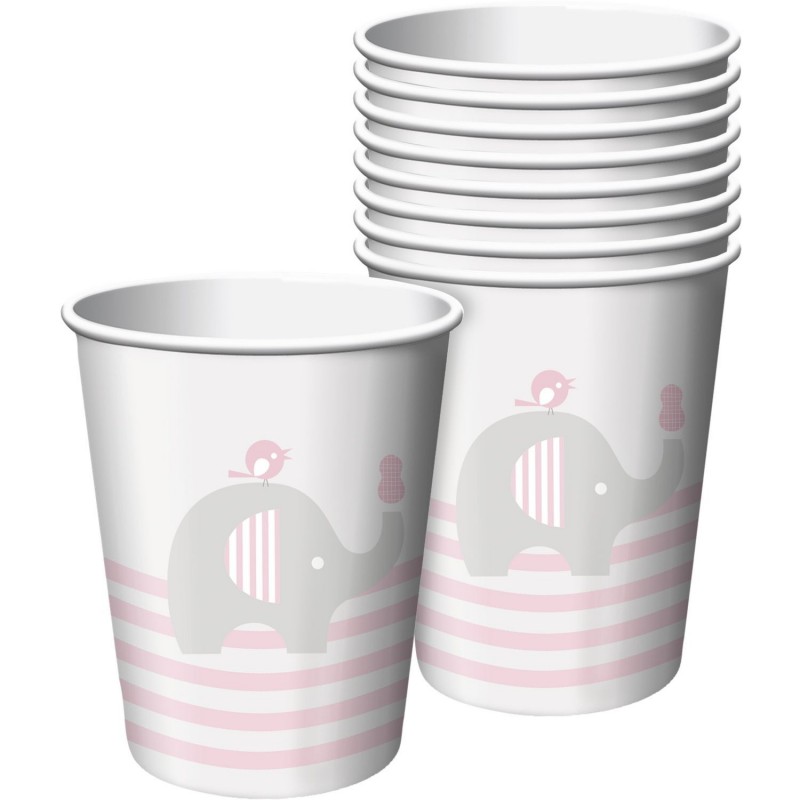 Pink Little Peanut Paper Cups (Pack of 8) | Discontinued Party Supplies
