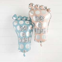 It's a Girl Baby Shower Foot Helium Balloon | Baby Shower Balloons