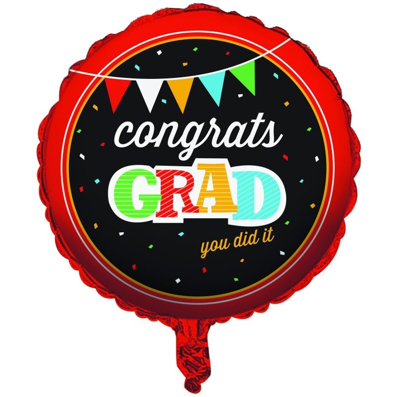 Head Of Class Graduation Foil Balloon Graduation Party