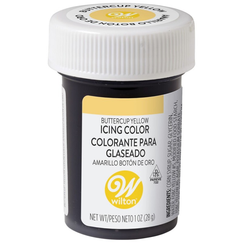 Wilton Icing Colour Buttercup Yellow 1oz Wilton Icing Colour Buttercup Yellow 1oz