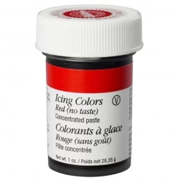 Wilton Icing Colour Red (No Taste) 1oz | Icing Colours Party Supplies