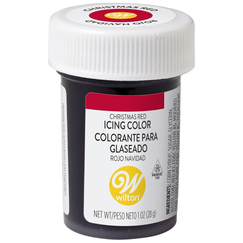 Wilton Icing Colour Christmas Red 1oz Wilton Icing Colour Christmas Red 1oz