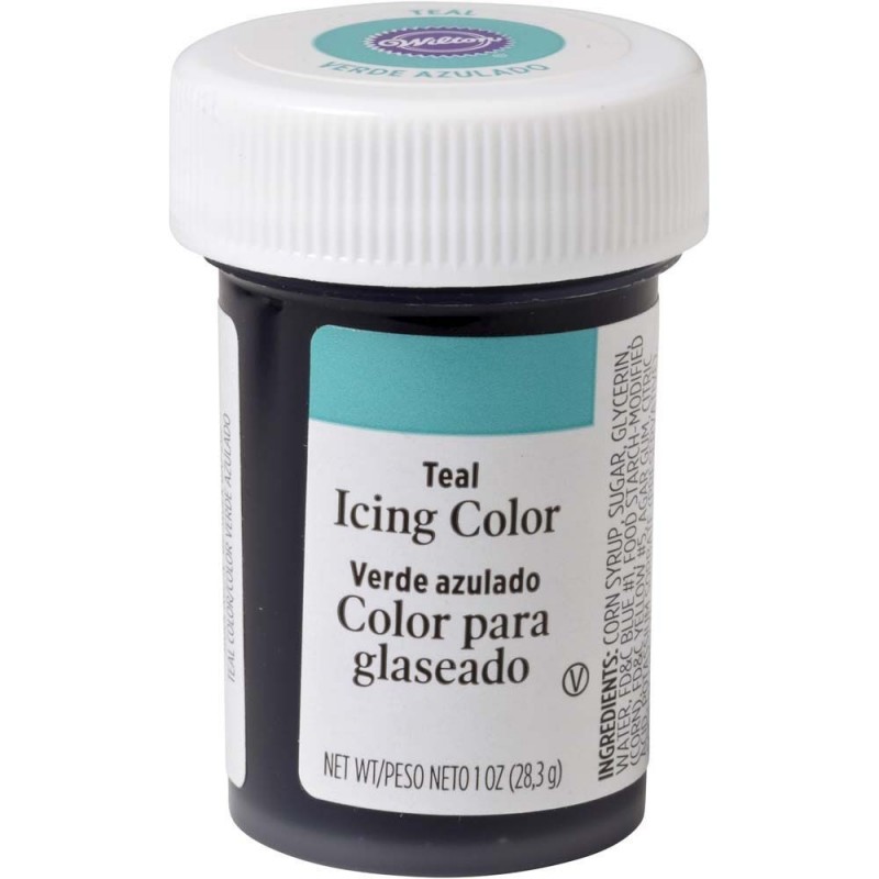 Wilton Icing Colour Teal 1oz | Icing Colours Party Supplies