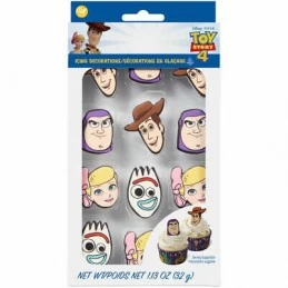 Toy Story 4 Icing Decorations (Set of 12) | Toy Story Party Supplies