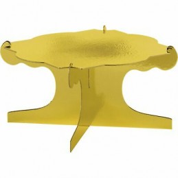 Sweet Treats Gold Foil Cake Stands (Pack of 3) | Discontinued Party Supplies