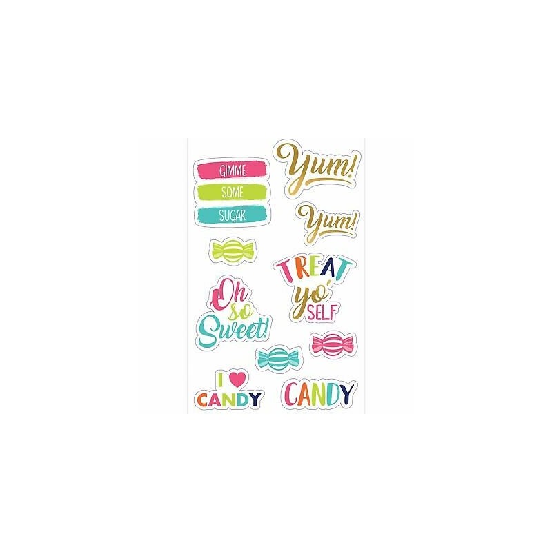 Sweet Treats Candy Buffet Labels (Set of 10) | Treat Stands/Decorations Party Supplies