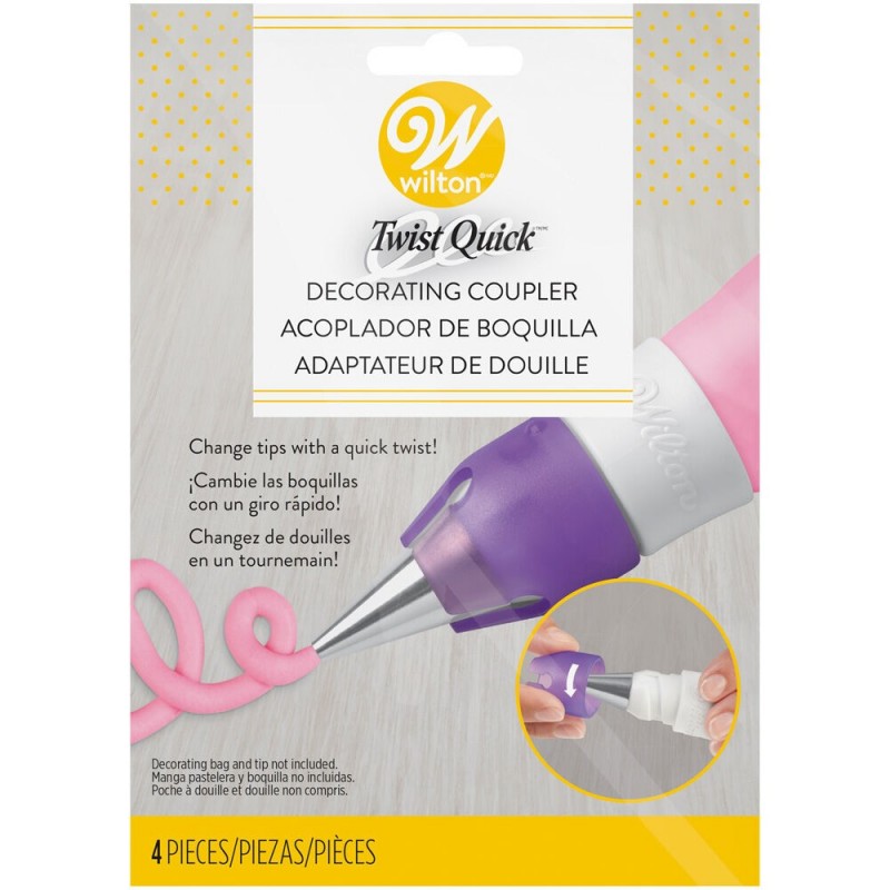 Wilton Twist Quick Tip Change Decorating Coupler Who Wants 2