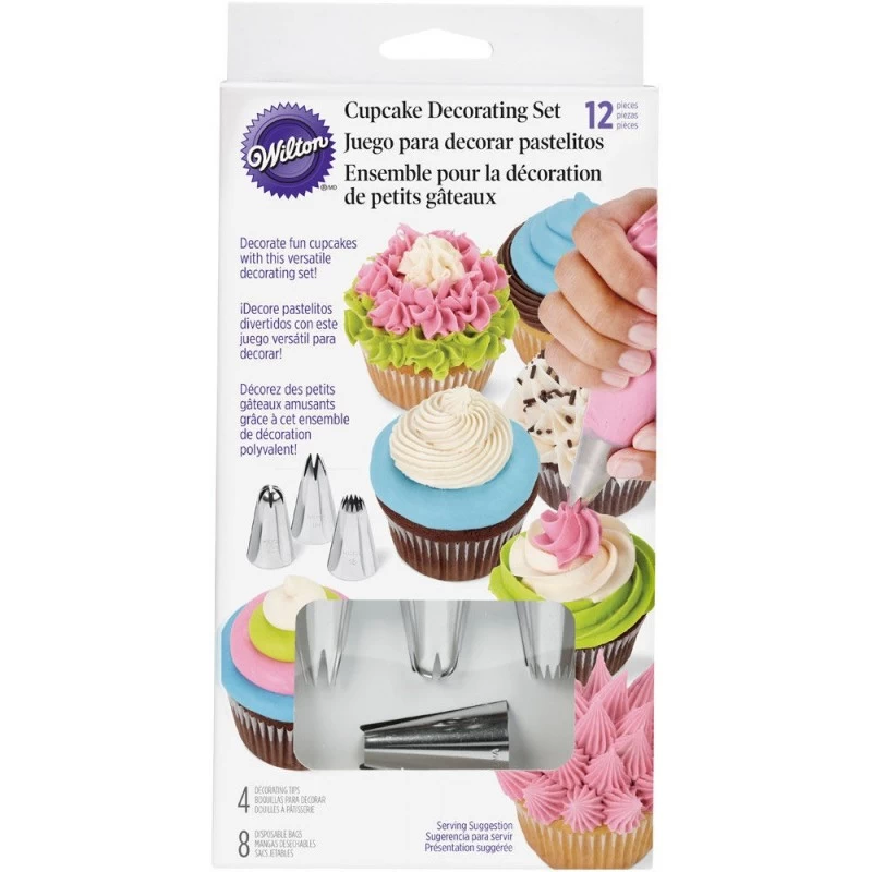 Wilton® All-In-One Disposable Decorating Bags with 2A Round Tips, 6ct. |  Michaels