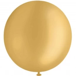 Gold Jumbo 90cm Balloon | Coloured Latex Balloons Party Supplies