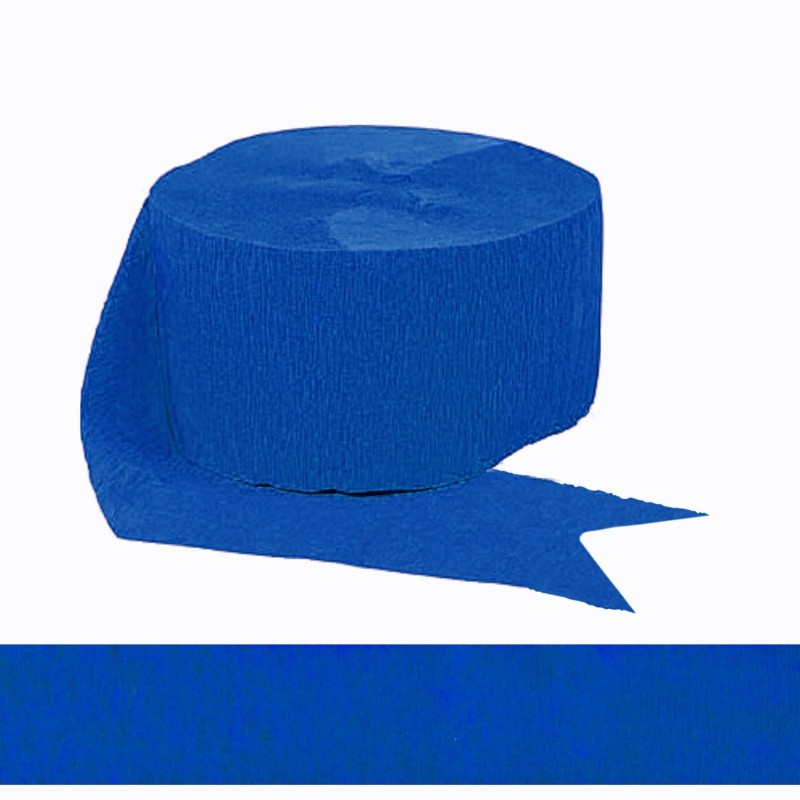 True Blue Crepe Streamer True Blue Crepe Streamer