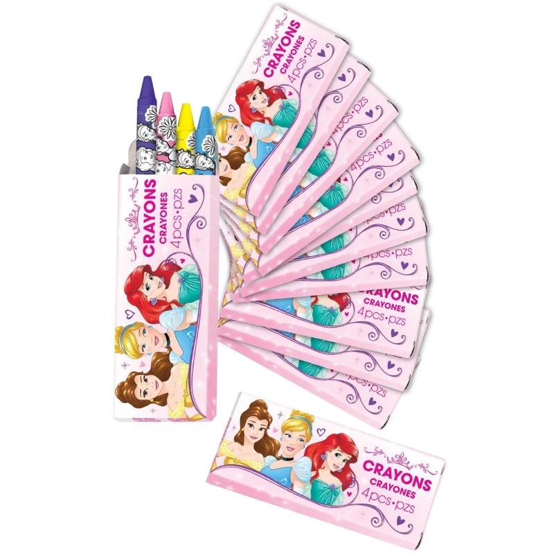 Disney Princess Crayons (Set of 12) | Discontinued Party Supplies