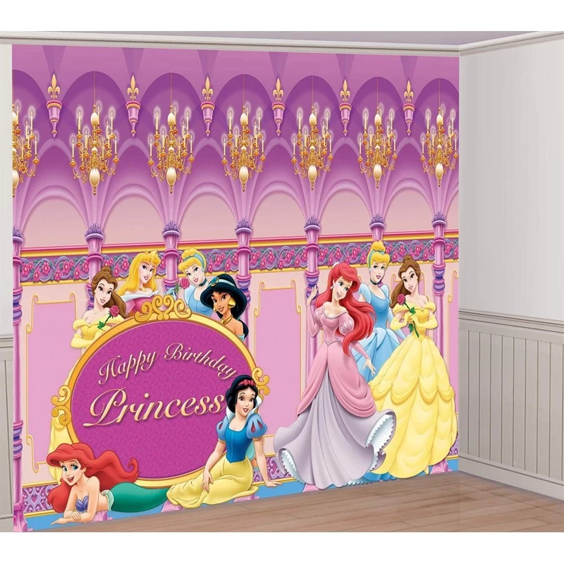 Disney Princess Giant Decorating Scene Setter Kit | Discontinued Party Supplies