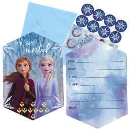 Frozen 2 Party Invitations Set (Pack of 8) | Frozen 2 Party Supplies