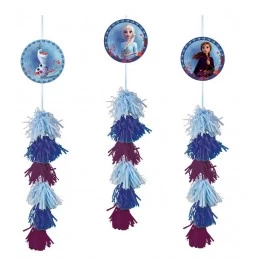 Frozen 2 Hanging Tassel Decorations (Set of 3) | Frozen 2 Party Supplies