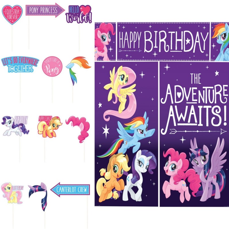 My Little Pony Scene Setter with Photo Props | My Little Pony