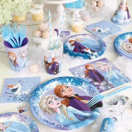 Frozen 2 Happy Birthday Banner Frozen 2 Party Supplies Who