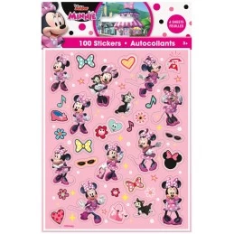 Minnie Mouse Stickers (Set of 100) | Minnie Mouse Party Supplies