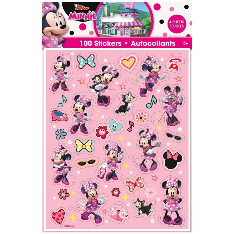 Minnie Mouse Stickers 3 Pack