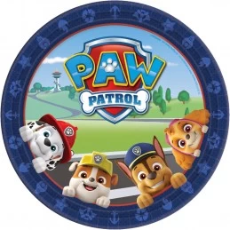 Paw Patrol Adventures Large Plates (Pack of 8) | Paw Patrol Party Supplies