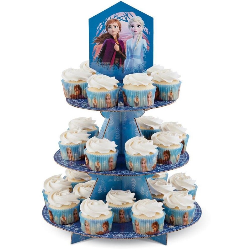 Wilton Frozen 2 Cupcake Stand | Frozen 2 Party Supplies Wilton Frozen 2 Cupcake Stand | Frozen 2 Party Supplies