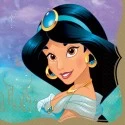 Disney Princess Jasmine Large Napkins (Pack of 16)