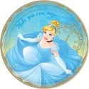 Disney Princess Cinderella Large Plates (Pack of 8)