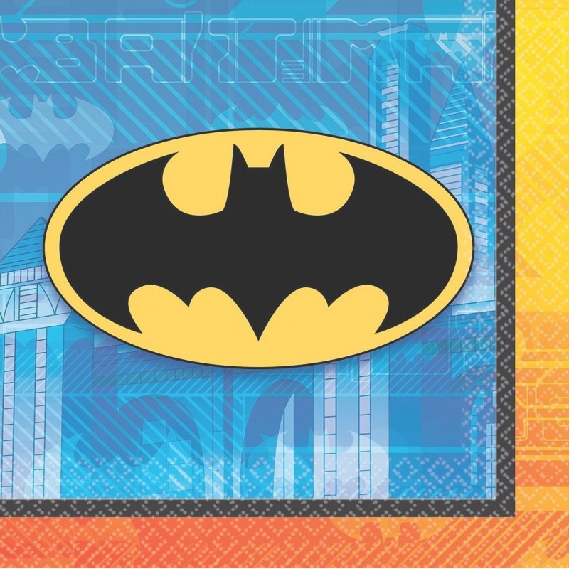 Batman Small Napkins (Pack of 16) | Discontinued