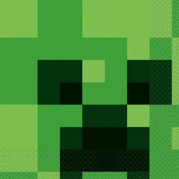 Minecraft Large Napkins (Pack of 16) | Minecraft Party Supplies