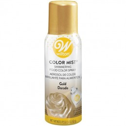 Wilton Colour Mist - Gold - 42g | Edible Food Spray Party Supplies