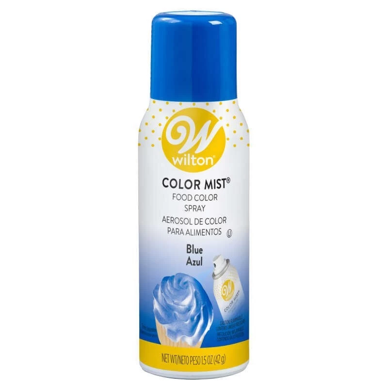 Wilton Colour Mist - Blue - 42g | Edible Food Spray Party Supplies