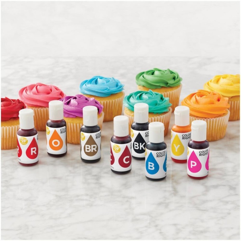 Wilton Colour Right Performance Food Colouring Cake Decorating