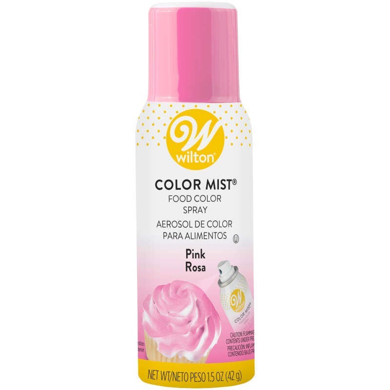 Wilton Colour Mist - Pink - 42g | Edible Food Spray Party Supplies