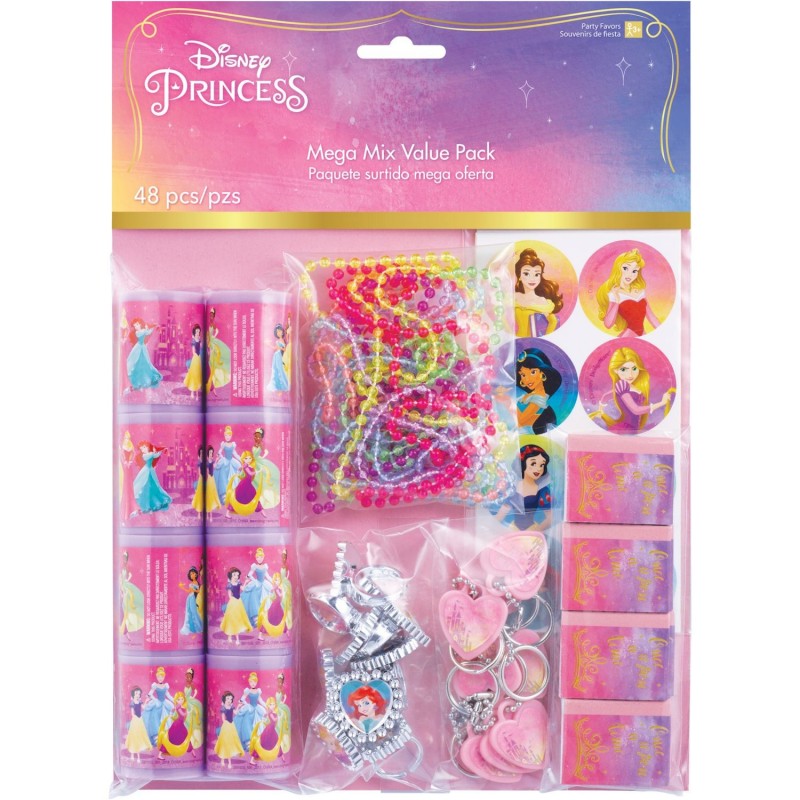 Disney Princess Favours Pack (48 Piece) Disney Princess Favours Pack (48 Piece)