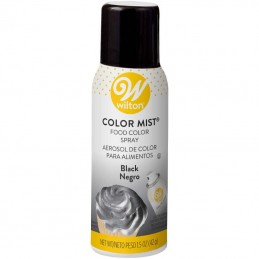 Wilton Colour Mist - Black - 42g | Edible Food Spray Party Supplies