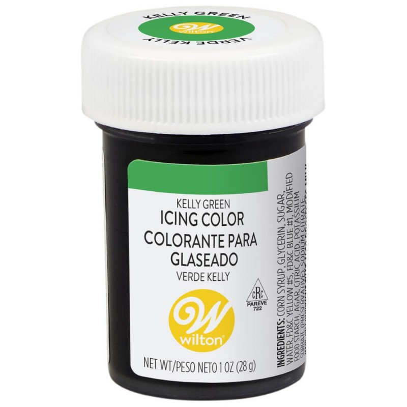 Wilton Icing Colour Kelly Green 1oz Wilton Icing Colour Kelly Green 1oz