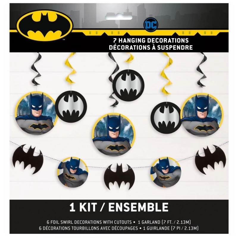 Batman Room Decorating Kit (Set of 7) | Batman