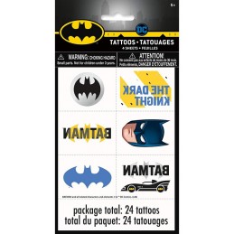 Batman Tattoos (Set of 24) | Batman
