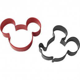 Wilton Mickey Mouse Cookie Cutters (Pack of 2) | Mickey Mouse Party Supplies