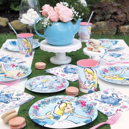 Alice in Wonderland Small Plates (Pack of 8) | Alice in Wonderland Party Supplies