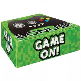 Level Up Gaming Party Boxes (Pack of 8) | Video Game Party Supplies