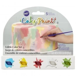 Wilton Edible Cake Paint (Set of 5) | Wilton Party Supplies