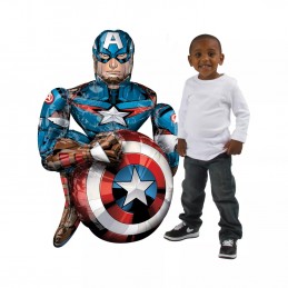 Giant Avengers Captain America Airwalker Balloon | Avengers Party Supplies