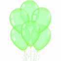 30cm Neon Crystal Green Balloons (Pack of 10)
