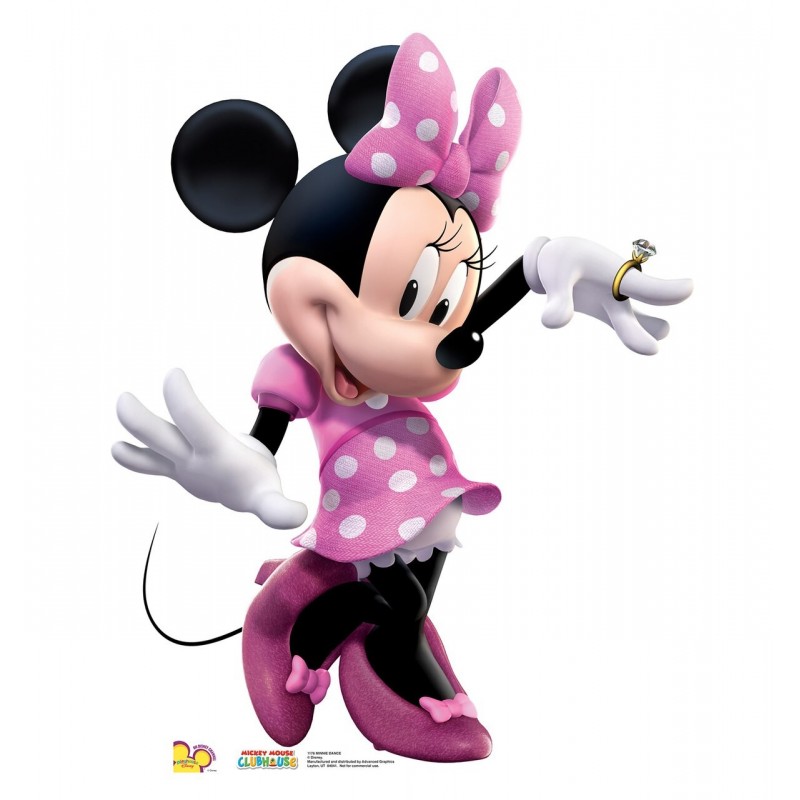 Lifesize Minnie Mouse Cardboard Cutout | Minnie Mouse Party Supplies | Who  Wants 2 Party